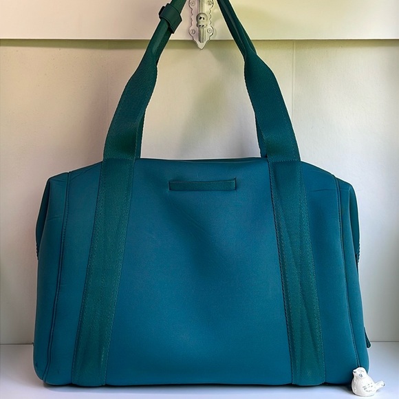 DAGNE DOVER Landon Large Neoprene Carryall Evergreen - Picture 3 of 16